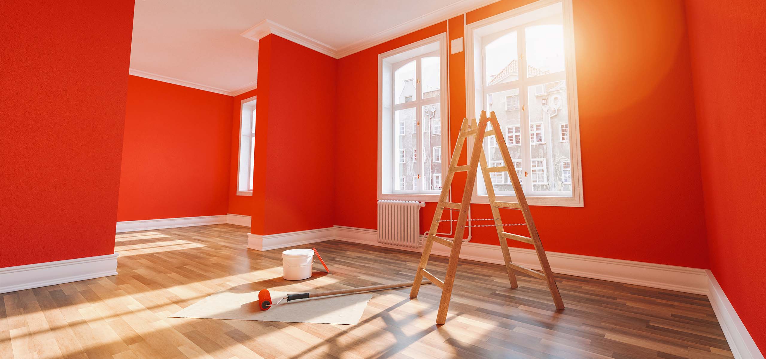 Interior painting project